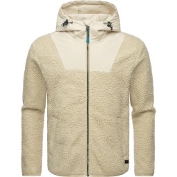 Ragwear Jachetă fleece funcțională 'Adar' crem / bej deschis