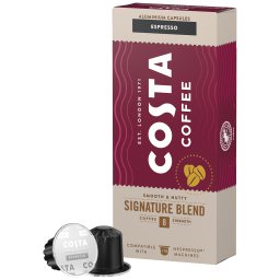 Capsule cafea Costa Signature Blend Espresso, compatibil Nespresso, 10 capsule, 57g