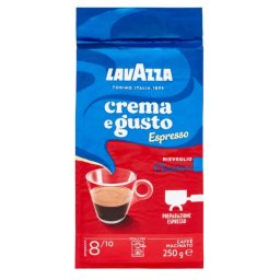 Lavazza Crema e Gusto Espresso, 250 gr - Cafea Măcinată