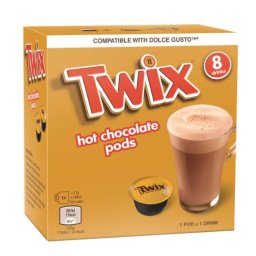 Capsule compatibile Nescafe Dolce Gusto ciocolata calda Twix, 8 capsule, 120g