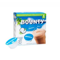 Capsule compatibile Nescafe Dolce Gusto ciocolata calda Bounty, 8 capsule, 120g