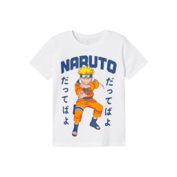 NAME IT Tricou 'NKMMacar Naruto' albastru / galben / portocaliu / alb
