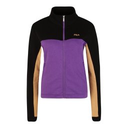 FILA Hanorac 'BRUCKBERG' maro cămilă / lila / negru