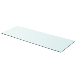 Raft din sticla transparenta, 80 x 30 cm GartenMobel Dekor
