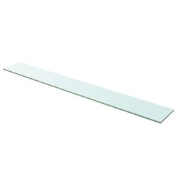 Raft din sticla transparenta, 110 x 15 cm GartenMobel Dekor