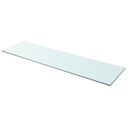 Raft din sticla transparenta, 110 x 30 cm GartenMobel Dekor