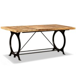 Masa de sufragerie Lemn masiv de mango nefinisat 180 cm GartenMobel Dekor