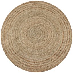Covor din iuta împletita, 120 cm, rotund GartenMobel Dekor