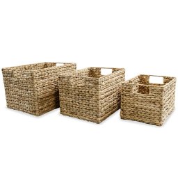 Set cosuri de depozitare, 3 buc, zambila de apa GartenMobel Dekor