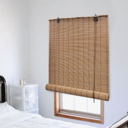 Jaluzea tip rulou, maro, 80 x 220 cm, bambus GartenMobel Dekor
