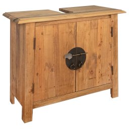 Dulap de chiuveta de baie, 70x32x63 cm, lemn masiv pin GartenMobel Dekor