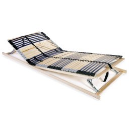 Baza pat cu sipci, 42 sipci, 7 zone, 90 x 200 cm GartenMobel Dekor