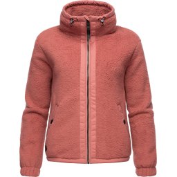 Ragwear Jachetă fleece 'Nordicka' roz pal