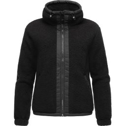 Ragwear Jachetă fleece 'Nordicka' negru