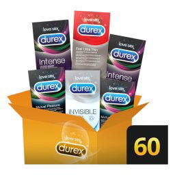 Durex Premium - pachet prezervative extra plăcere (6x10buc)