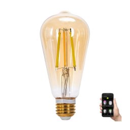 Bec LED Aigostar FILAMENT ST64 E27/6W/230V 2700-6500K