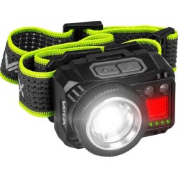 Lanternă frontală LED reîncărcabilă cu senzor - 6W/5V/3xAAA, IP66, 500 lm, 1200 mAh