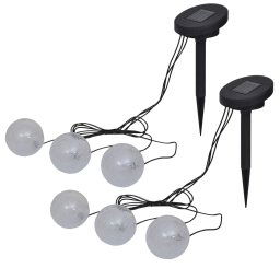 Lampi plutitoare, 6 buc., LED, pentru iaz si piscina GartenMobel Dekor