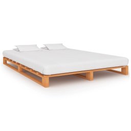 Cadru de pat din paleti, maro, 200x200 cm, lemn masiv de pin GartenMobel Dekor