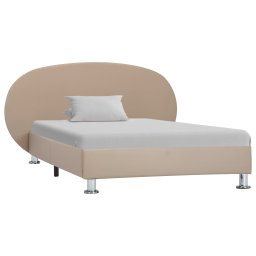 Cadru de pat, cappuccino, 100 x 200 cm, piele ecologica GartenMobel Dekor