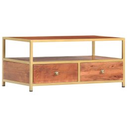 Masa de cafea, 90x50x40 cm, lemn masiv de acacia GartenMobel Dekor