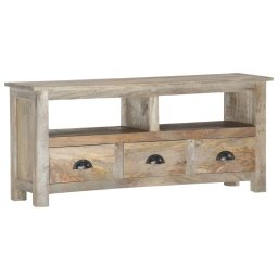 Comoda TV, 110 x 30 x 50 cm, lemn masiv de mango GartenMobel Dekor