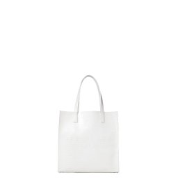 TED BAKER Geantă Croccon Croc Effect Large Icon 253518 nude