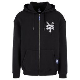 ZOO YORK Hanorac negru / alb