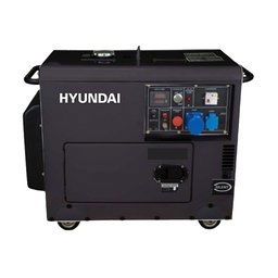 Hyundai - DHY8601SE-T - Generator de uz general, 7.5 kW, Hyundai, 192FE, 12 CP, 12.5 l, pornire electrica, trifazat