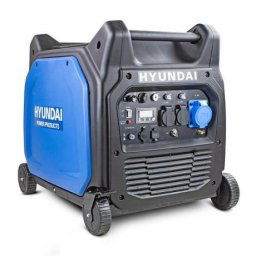 HY 6500 SEi Generator de curent monofazat tip inverter ,Hyundai , putere max 6,6 kVA , pornire electrica, rezervor 18,5 L, mod ECO
