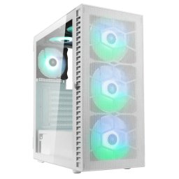 Carcasa Carcasa pentru PC Observatory HF Mesh ARGB Midi-Tower Alb