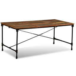 Masa de bucatarie, 180 cm, lemn masiv reciclat GartenMobel Dekor