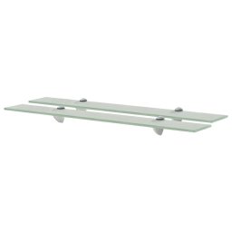 Rafturi suspendate, 2 buc., 70 x 10 cm, sticla, 8 mm GartenMobel Dekor