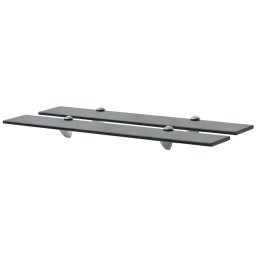 Rafturi suspendate, 2 buc., 70 x 20 cm, sticla, 8 mm GartenMobel Dekor