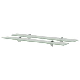 Rafturi suspendate, 2 buc., 70 x 20 cm, sticla, 8 mm GartenMobel Dekor