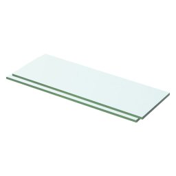 Rafturi, 2 buc., 50 x 12 cm, panouri sticla transparenta GartenMobel Dekor
