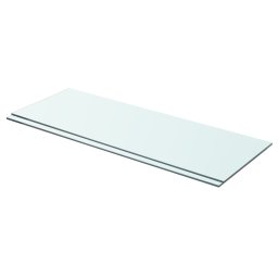 Rafturi, 2 buc., 70 x 25 cm, panouri sticla transparenta GartenMobel Dekor