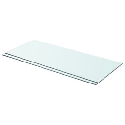 Rafturi, 2 buc., 70 x 30 cm, panouri sticla transparenta GartenMobel Dekor