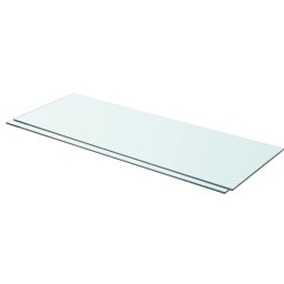 Rafturi, 2 buc., 80 x 30 cm, panouri sticla transparenta GartenMobel Dekor