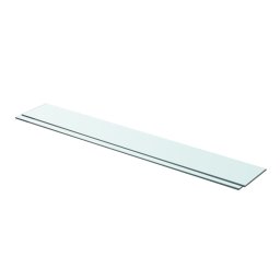 Rafturi, 2 buc., 90 x 12 cm, panouri sticla transparenta GartenMobel Dekor