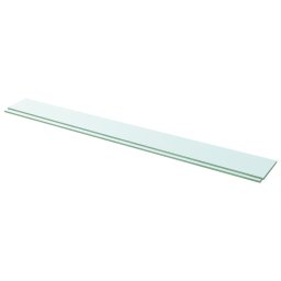 Rafturi, 2 buc., 110 x 12 cm, panouri sticla transparenta GartenMobel Dekor