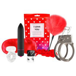 LoveBoxxx I Love You - set cu vibratoare (7 piese)