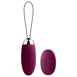 Svakom Elva - ou vibrator cu telecomandă, reîncărcabil - mov