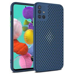 Husa Lemontti Husa Bubble Samsung Galaxy A51 Albastru
