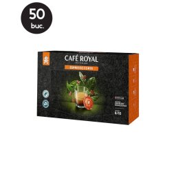 50 Capsule Cafe Royal Espresso Forte - Compatibile Nespresso Professional