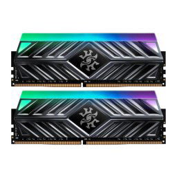 Memorie ADATA XPG Spectrix D41 Tungsten Grey RGB 16GB DDR4 3600MHz CL18 1.2V Dual Channel Kit