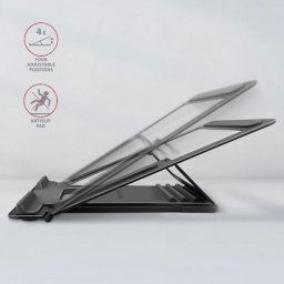 Stand de aluminiu pentru lapopuri cu dimensiuni intre 10 inch - 16 inch Axagon STND-L