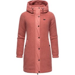 Ragwear Jachetă fleece 'Cousy' roșu pepene