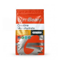 GymBeam 100% Creatină monohidrată micronizată 250 g mango - maracuja