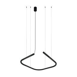 Suspensie Essential 142060, L:75 cm, 36W LED, aluminiu negru